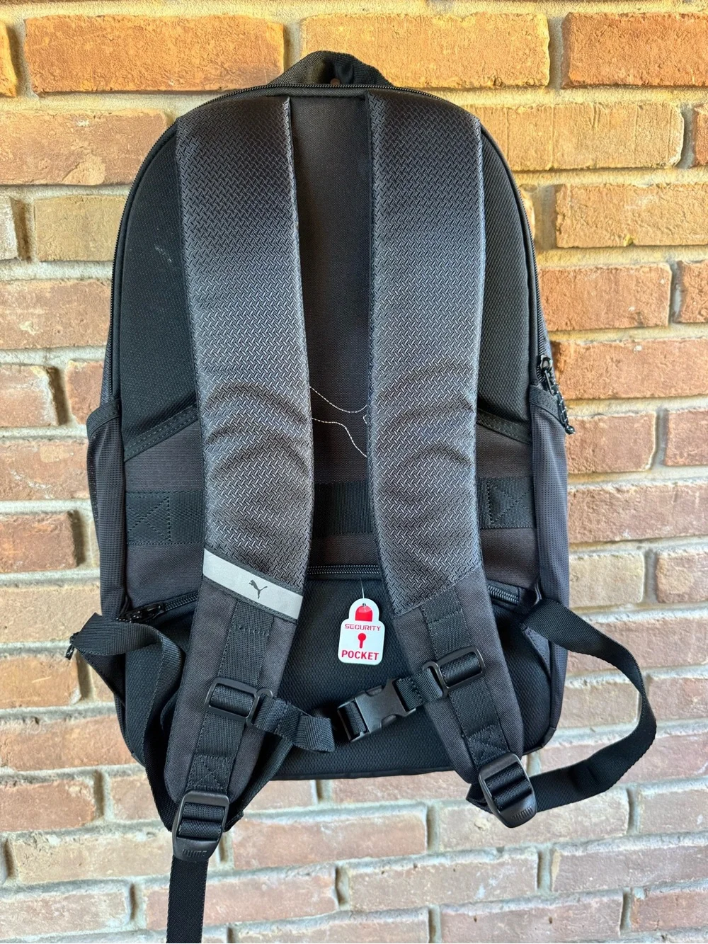 PUMA Backpack with Laptop Sleeve Inforced Base Black One Size